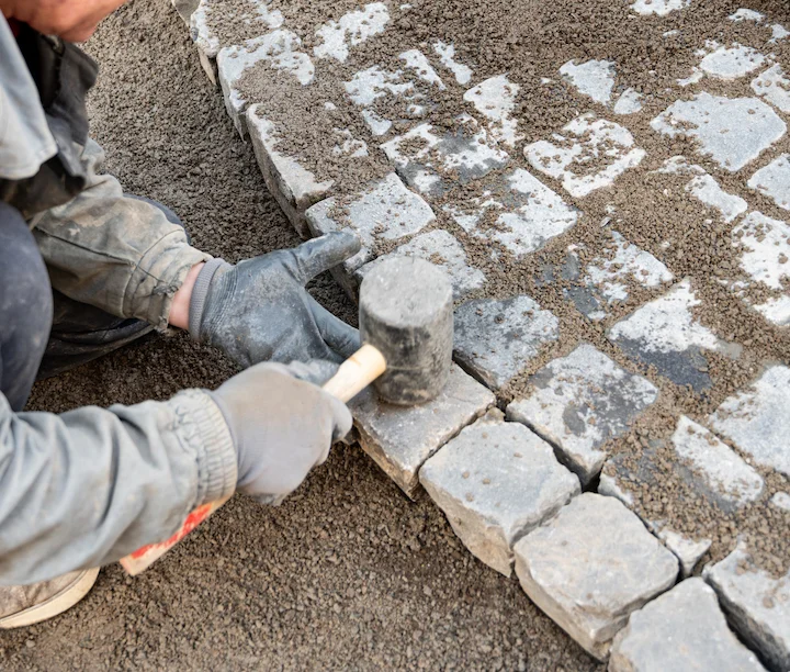 Stamped Concrete vs. Pavers